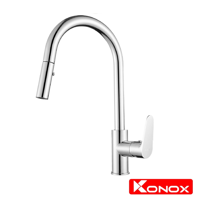 Vòi rửa bát rút dây Konox KN1900